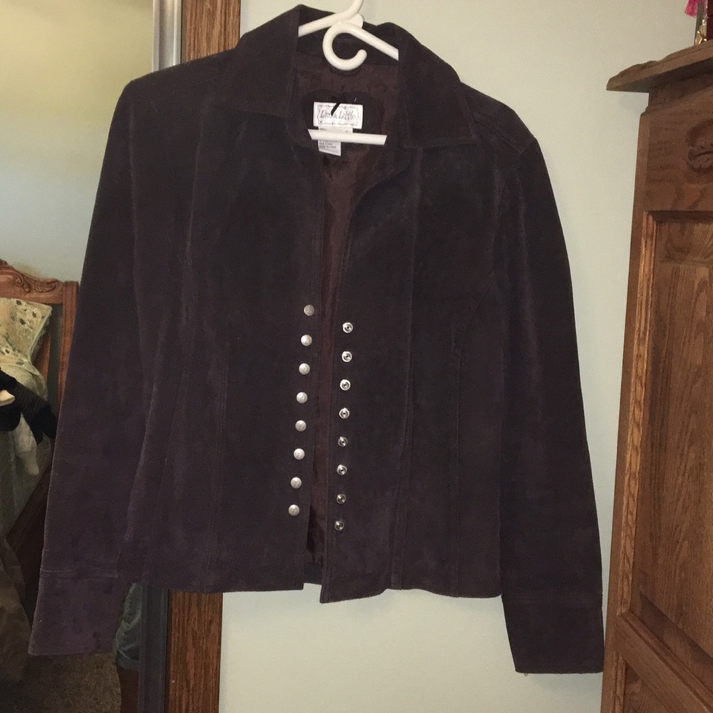 Suede Dressy Jacket